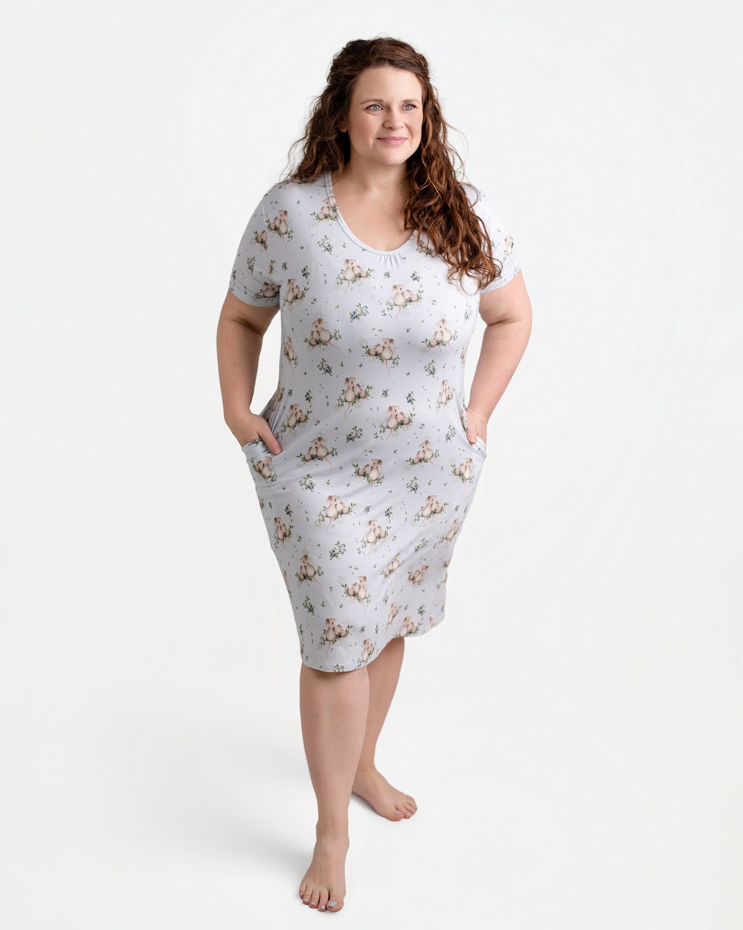 Berry Loved Adult Lounge Dress Berry Loved Adult Lounge Dress