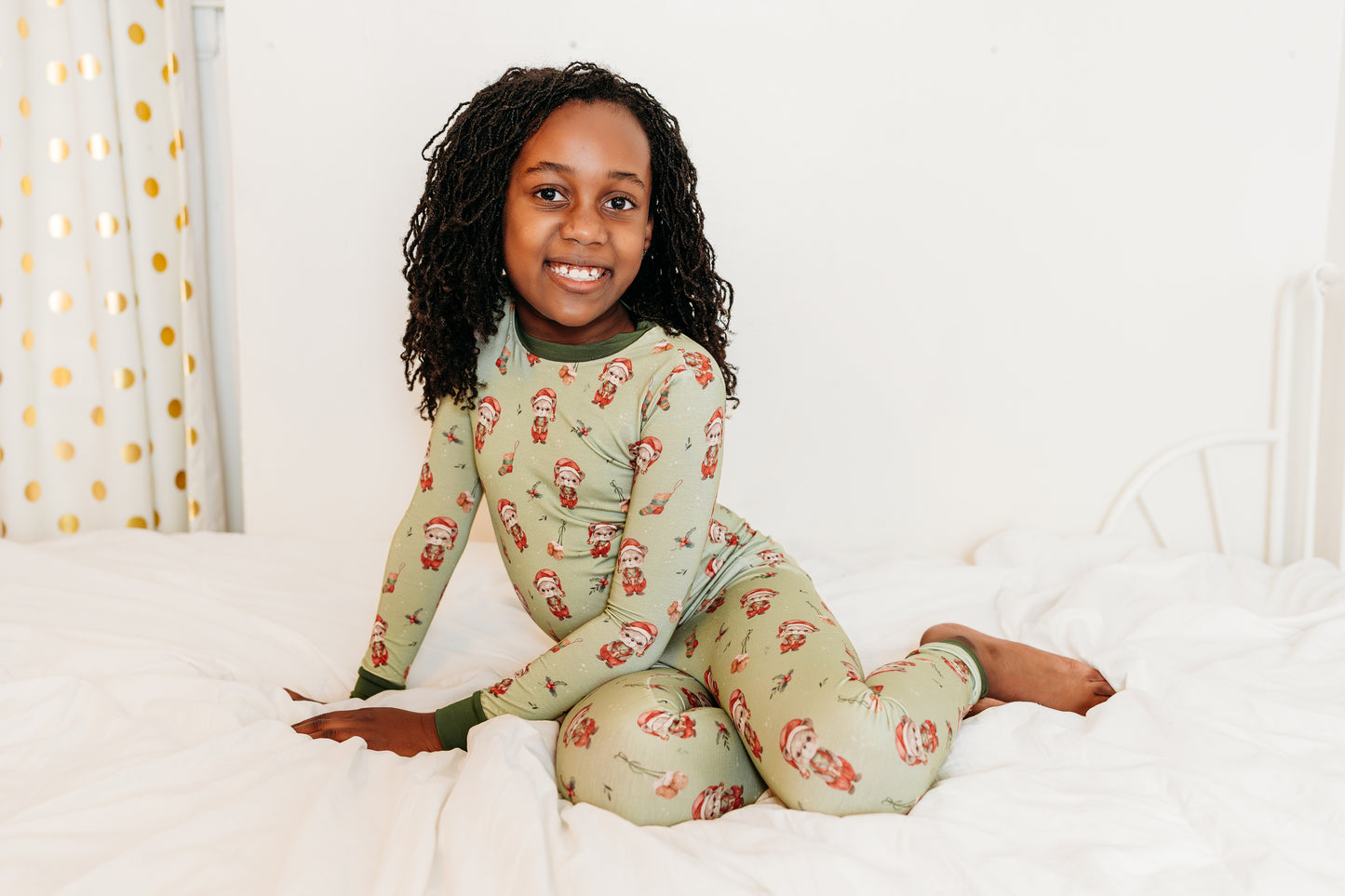 Beary Christmas Long Sleeve Pajamas