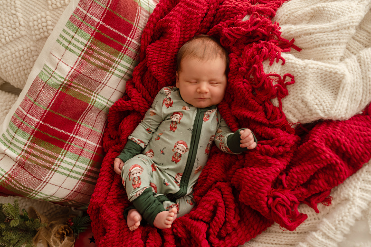 Beary Christmas Convertible Pajamas