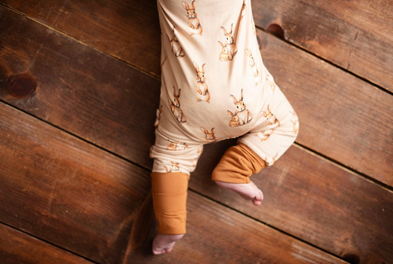 Somebunny Loves You Short Sleeve Convertible Pajamas