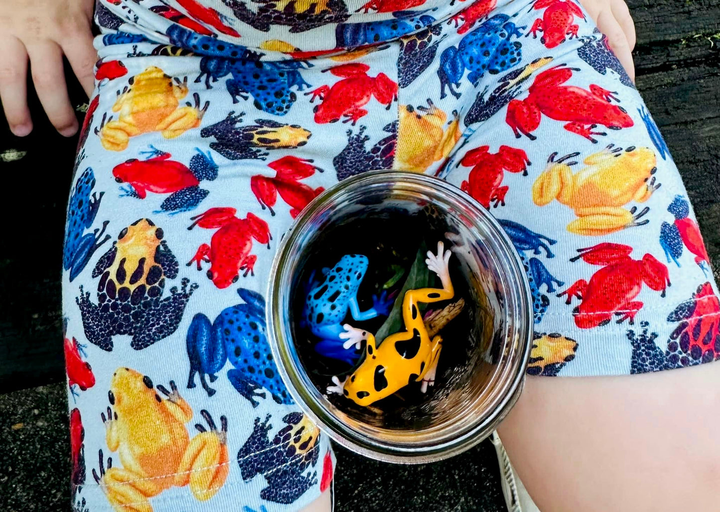 UnFROGettable Short Sleeve and Shorts Pajamas