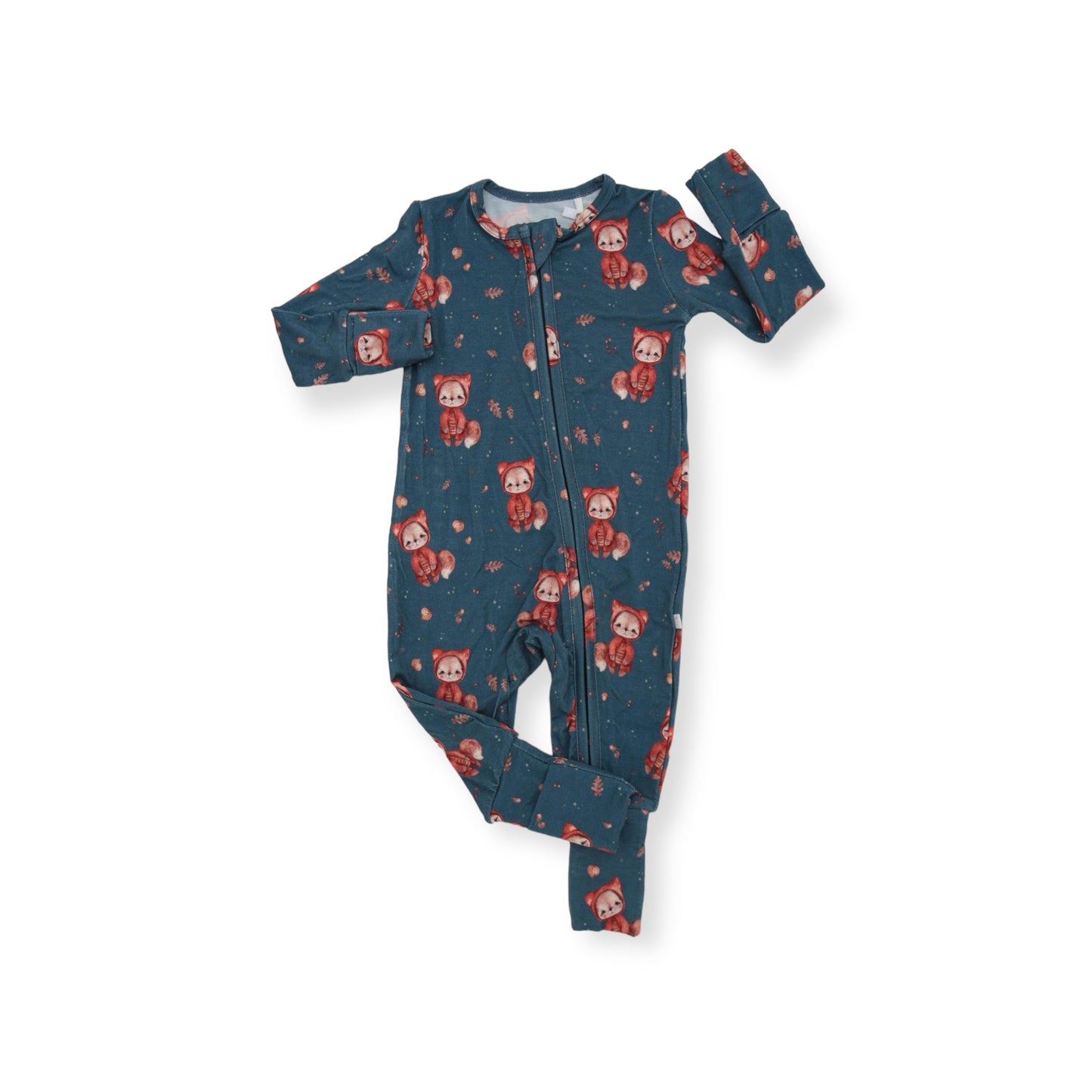 Fox-tastic Fall Convertible Pajamas