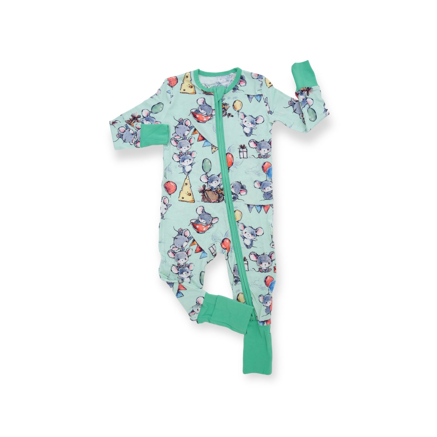 Mouse Party Convertible Pajamas