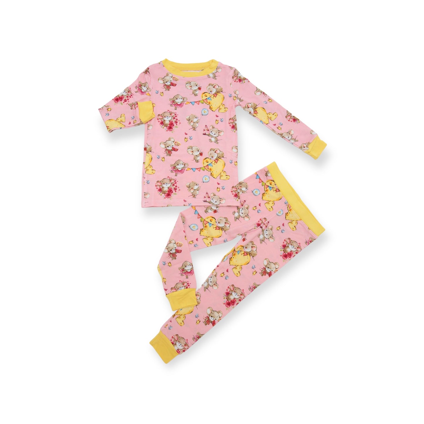 Cheesecake Long Sleeve Pajamas