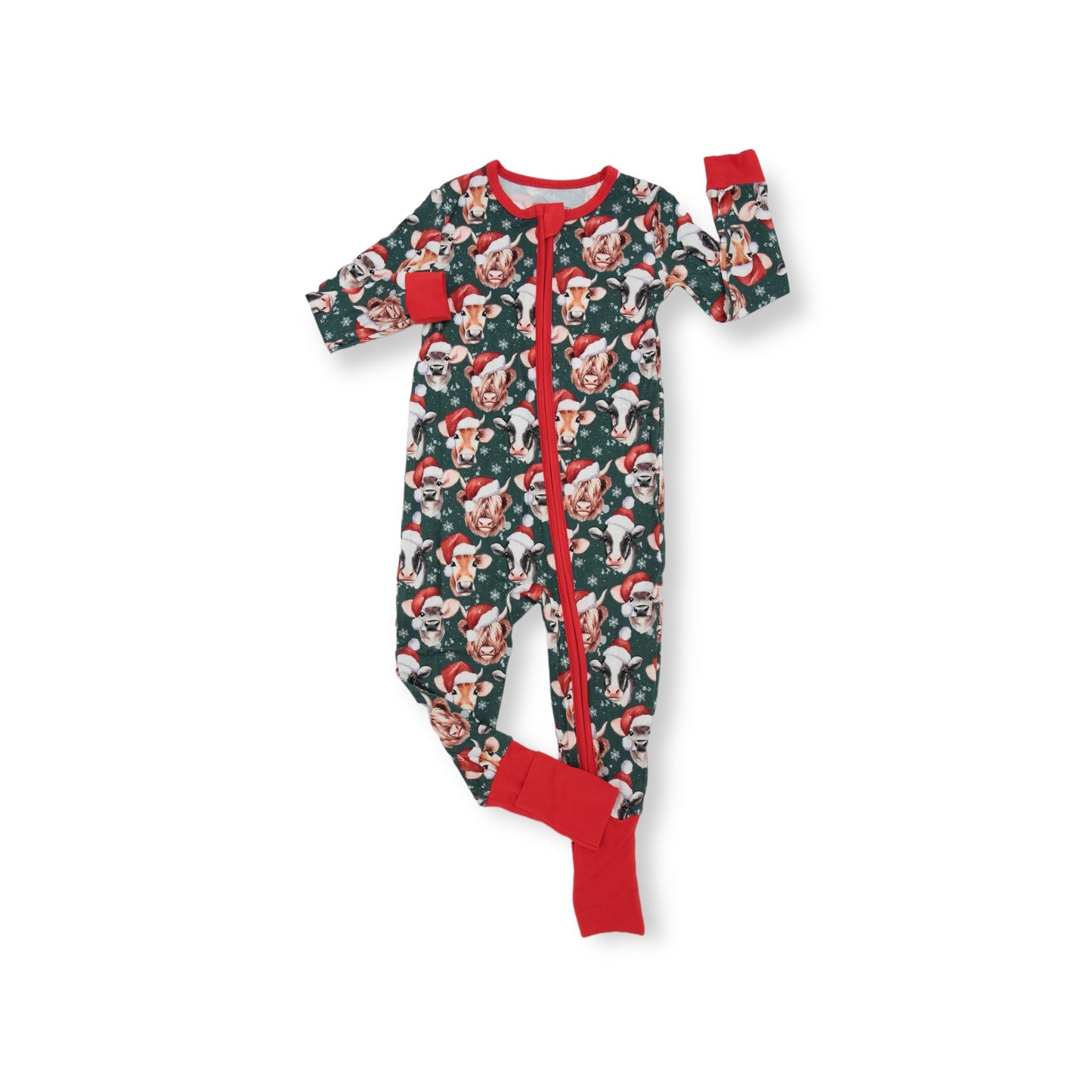 Mooey Christmas Convertible Pajamas