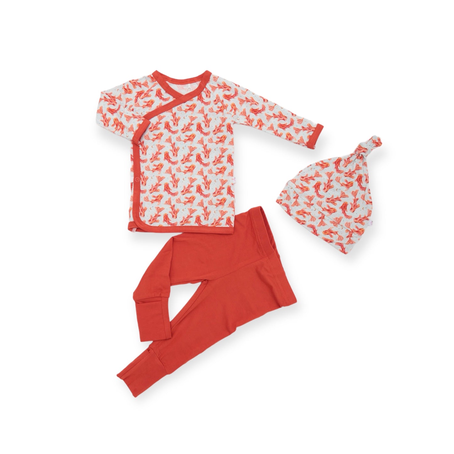 A Little Koi Kimono Set