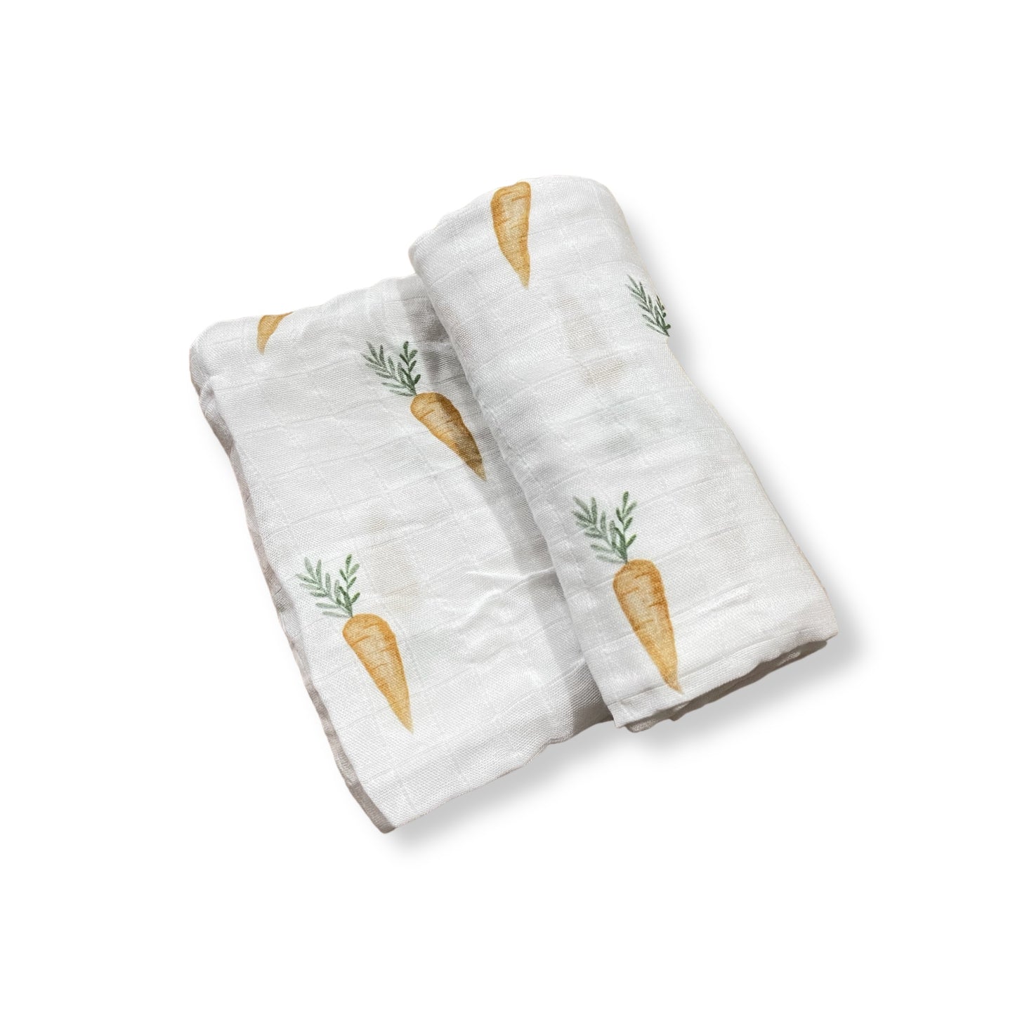 Don't Carrot All Muslin Swaddle