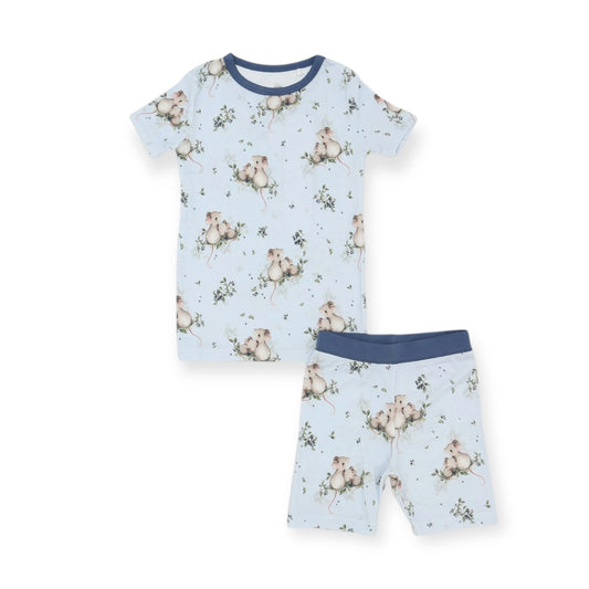 Berry Loved Short Sleeve and Shorts Pajamas