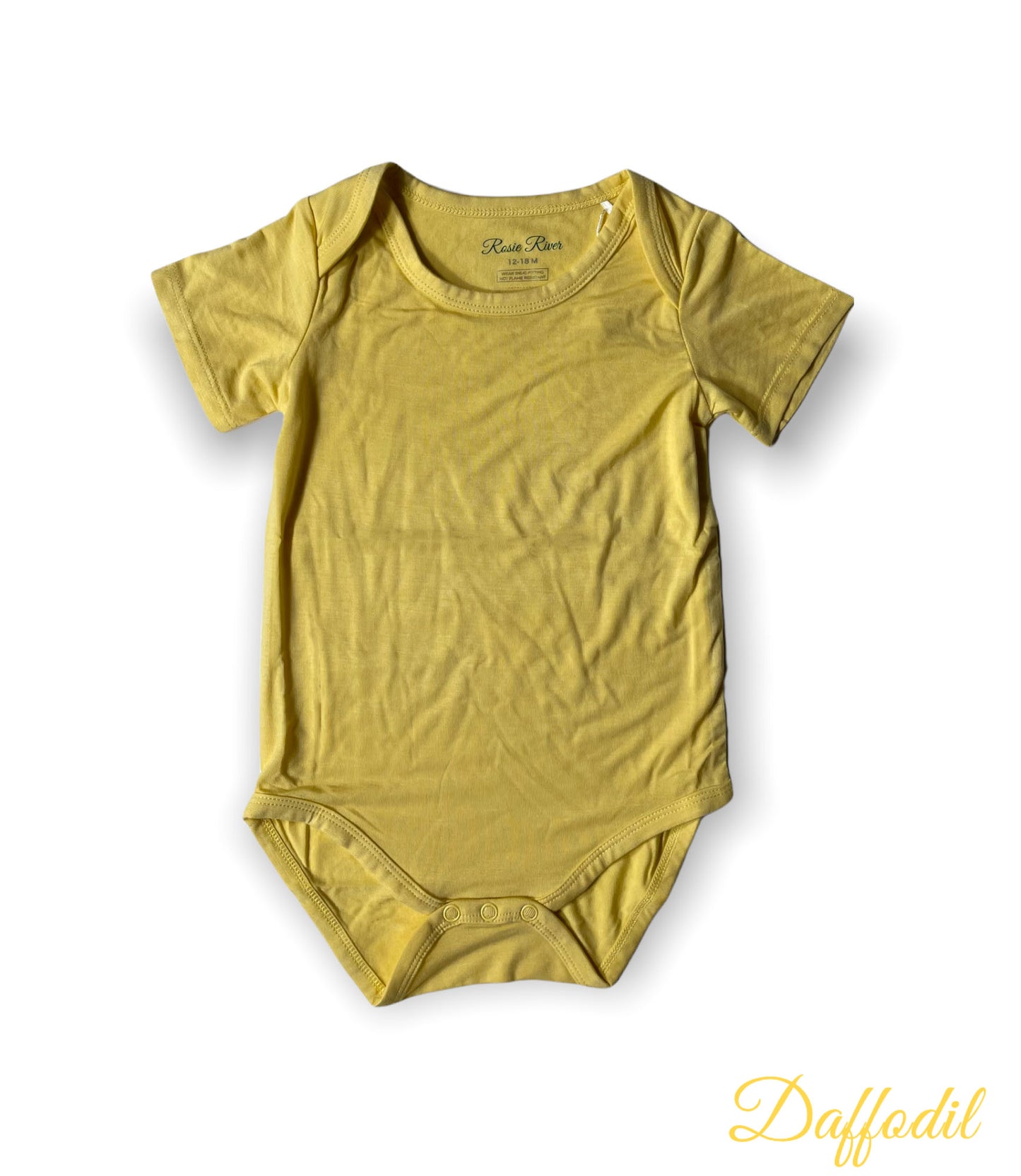 Daffodil Short Sleeve Bodysuit