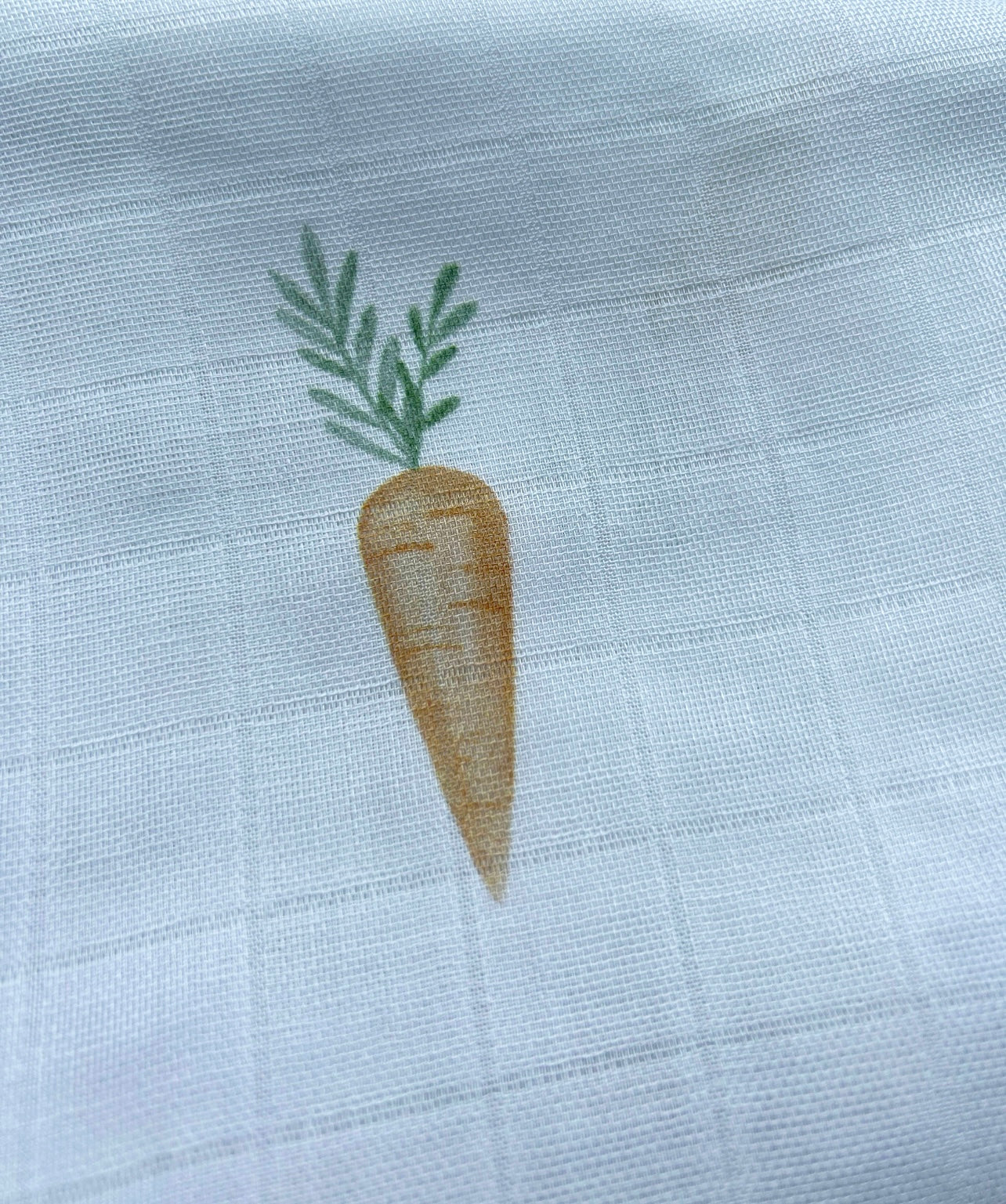 Don't Carrot All Muslin Swaddle